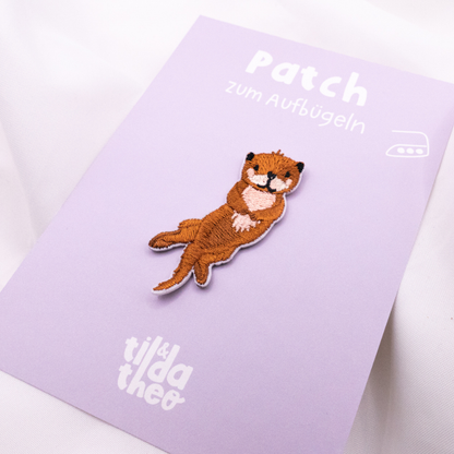 Bügelbild - Otter