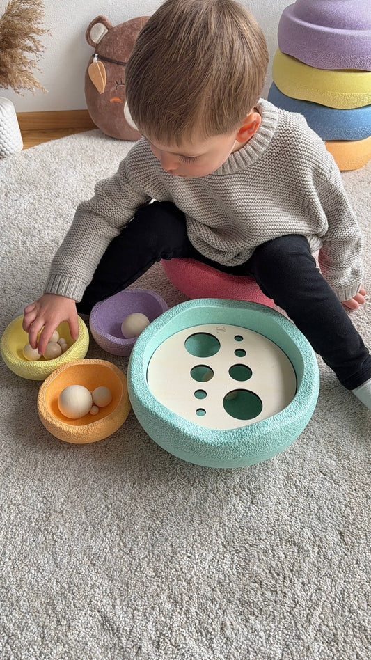 Größenstufen - Aktivitätsplatte kompatibel mit Stapelstein®