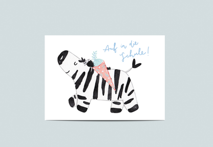 Einschulung - Zebra