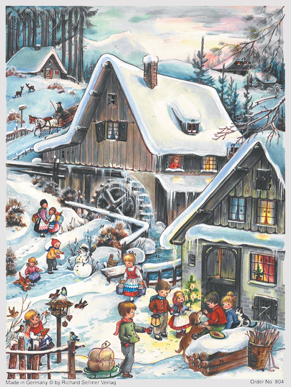 Adventskalender An der Mühle von Sellmer A4