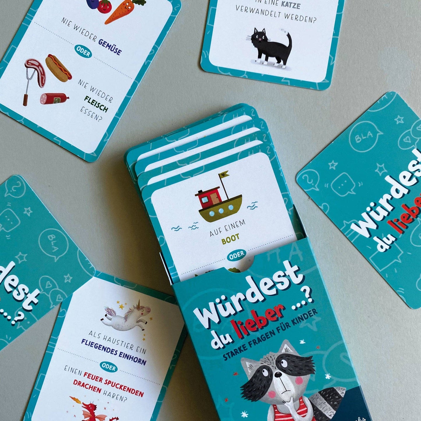 Würdest du lieber …? – Kartenspiel für Kinder