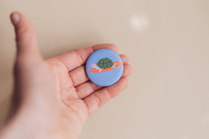 Button - Schildkröte - Ich traue mir was zu