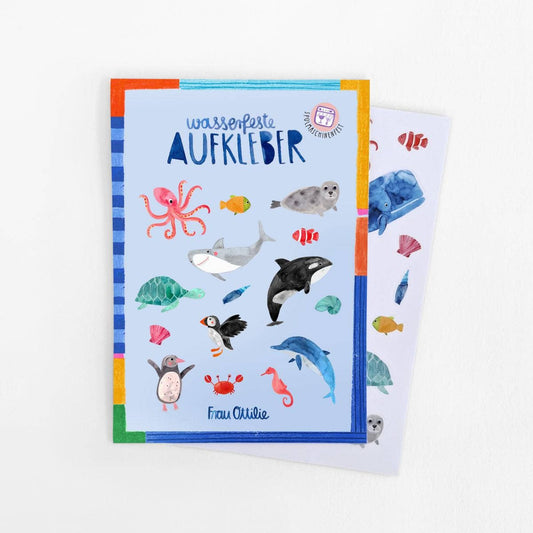 Stickerbogen - Wildes Meer