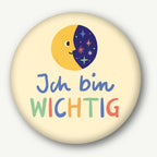 Magnet Ich bin wichtig von VIERUNDFÜNFZIG 37 mm