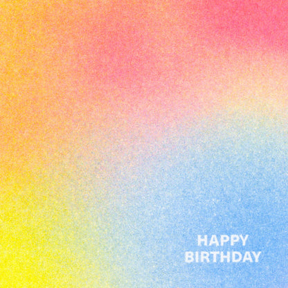Happy Birthday - Verlauf