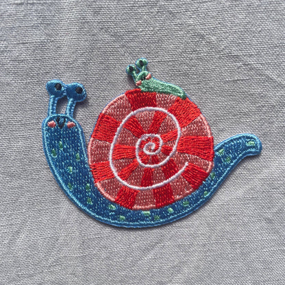 Bügelbild - Schnecke