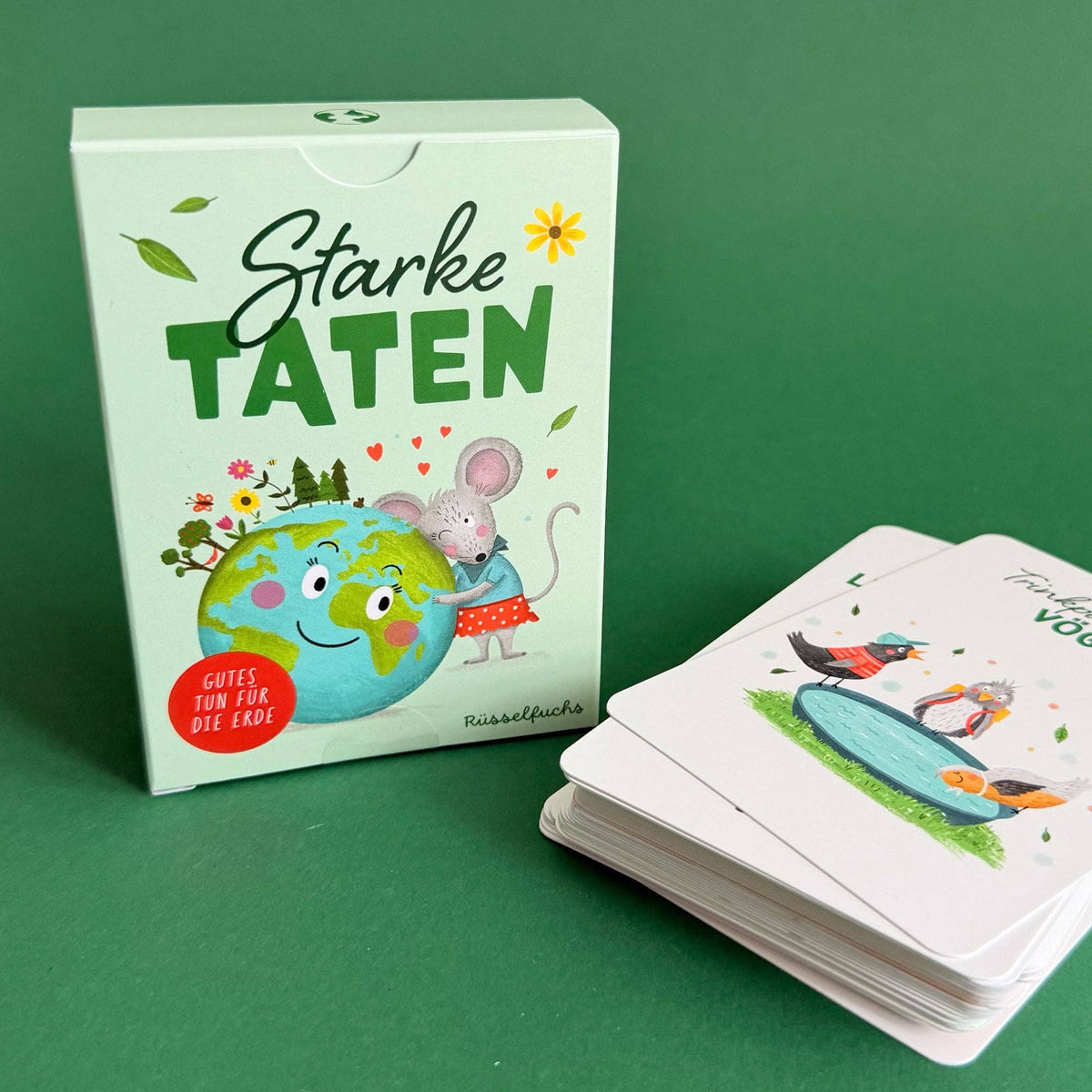 Umweltkarten Starke Taten für Kinder von Rüsselfuchs
