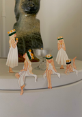 Bastelbogen Lucia-Mädchen von Tall Hat Tales