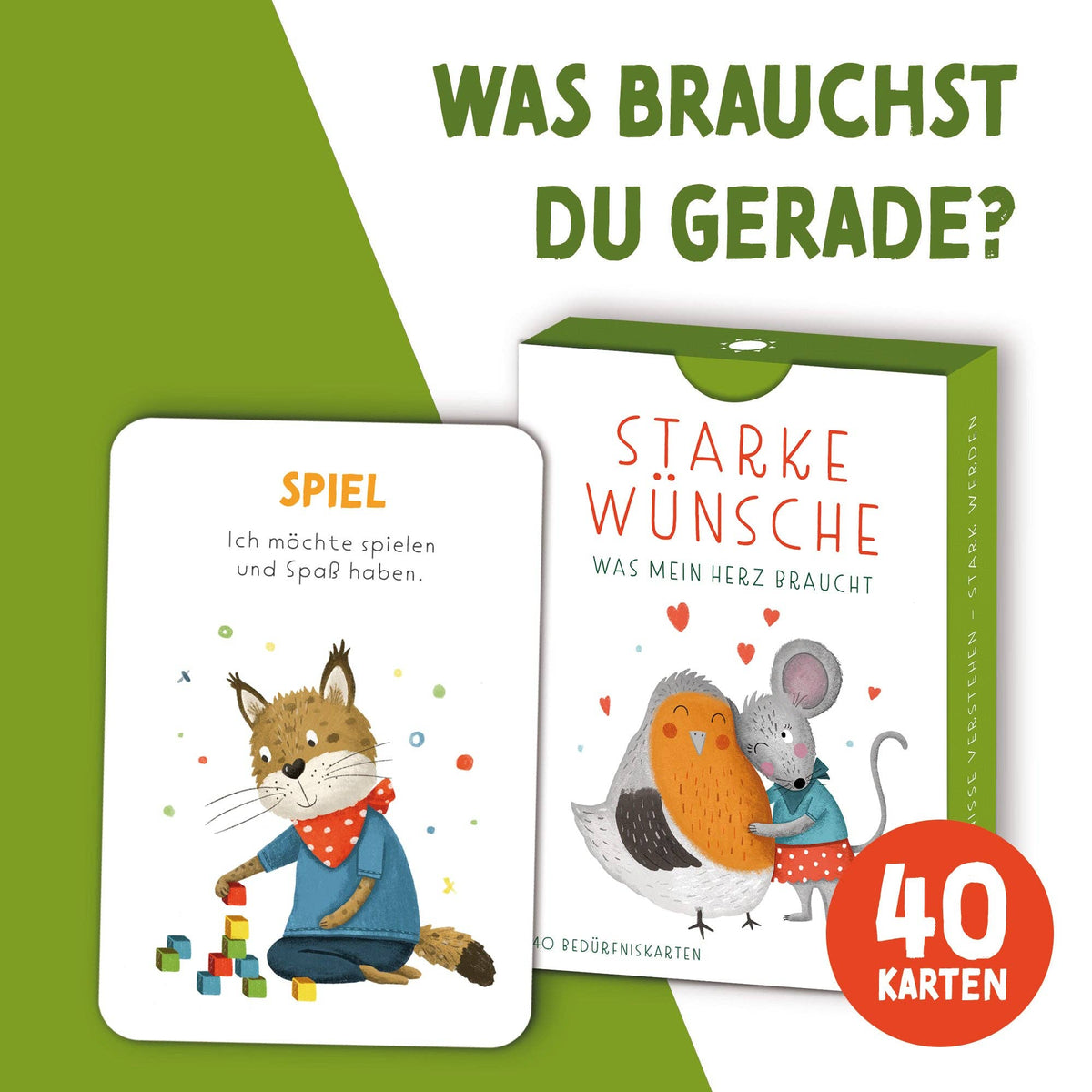 Bedürfniskarten Starke Wünsche für Kinder von Rüsselfuchs
