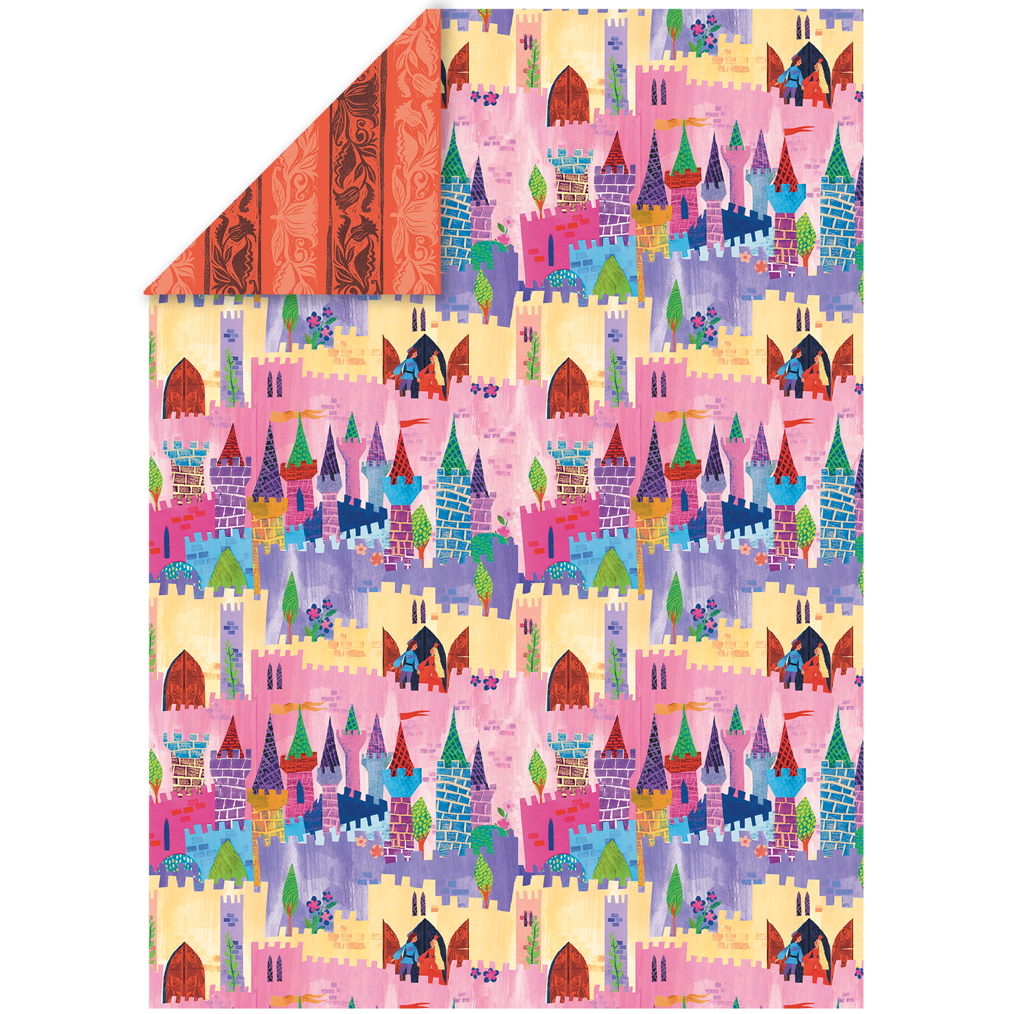 Märchenschloss Geschenkpapier