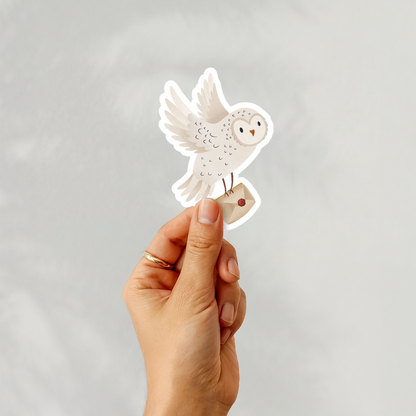 Sticker - Schneeeule