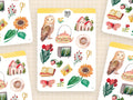 Stickerbogen Spätsommer von Wild Pencil Studio