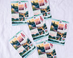 Stickerbogen Waldlandschaften von Wild Pencil Studio