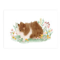 Postkarte Meerschweinchen von The Lemonbird A6