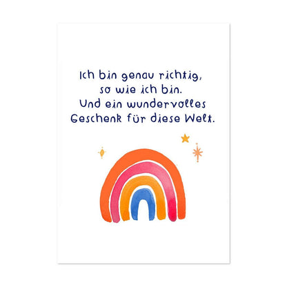 Affirmationskarten für Kinder - Karten für ein schönes Leben