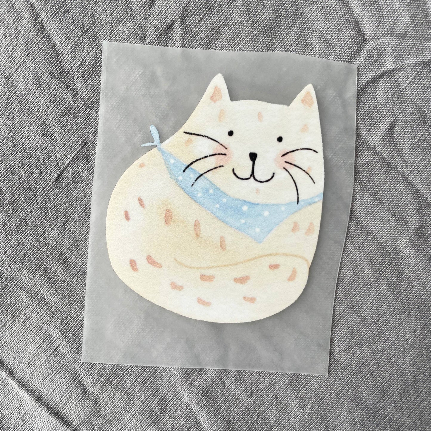 Bügelbild - Katze