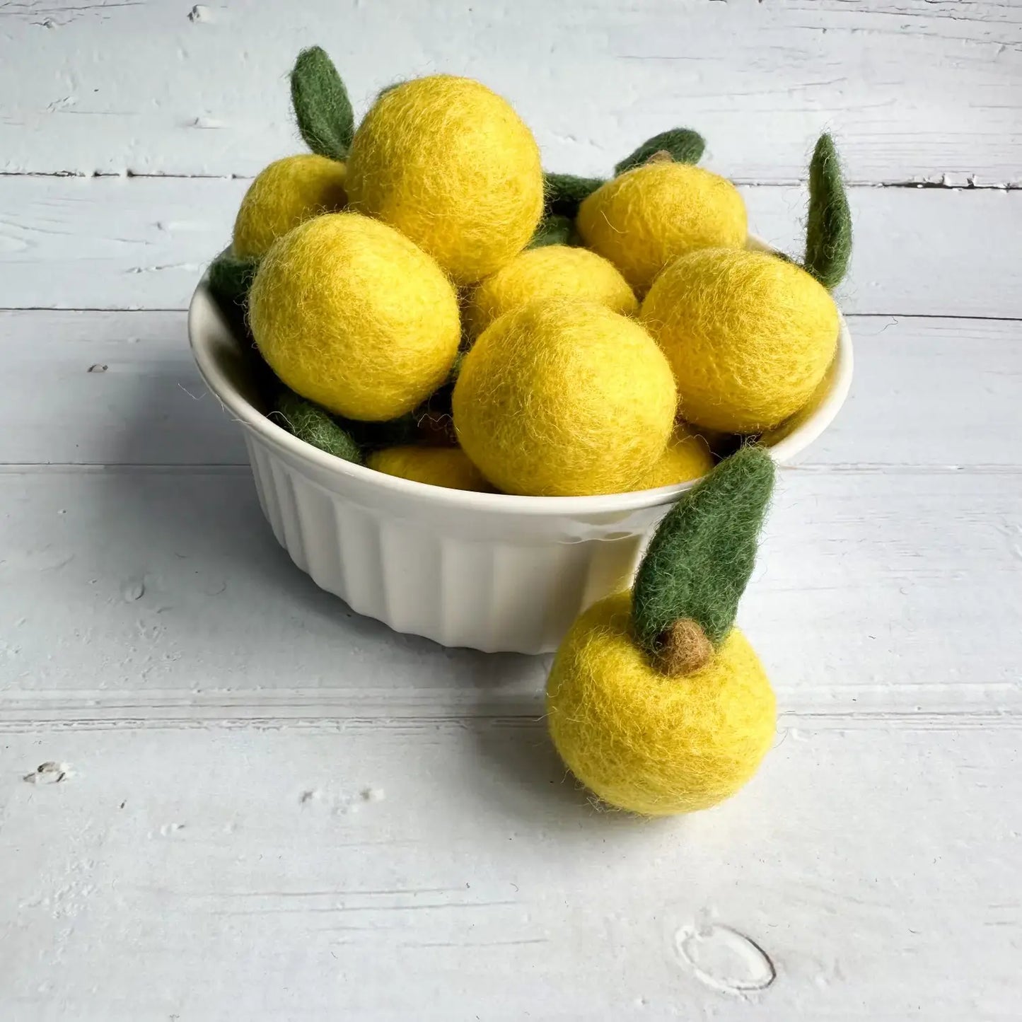 Filzfigur - Mini-Apfel