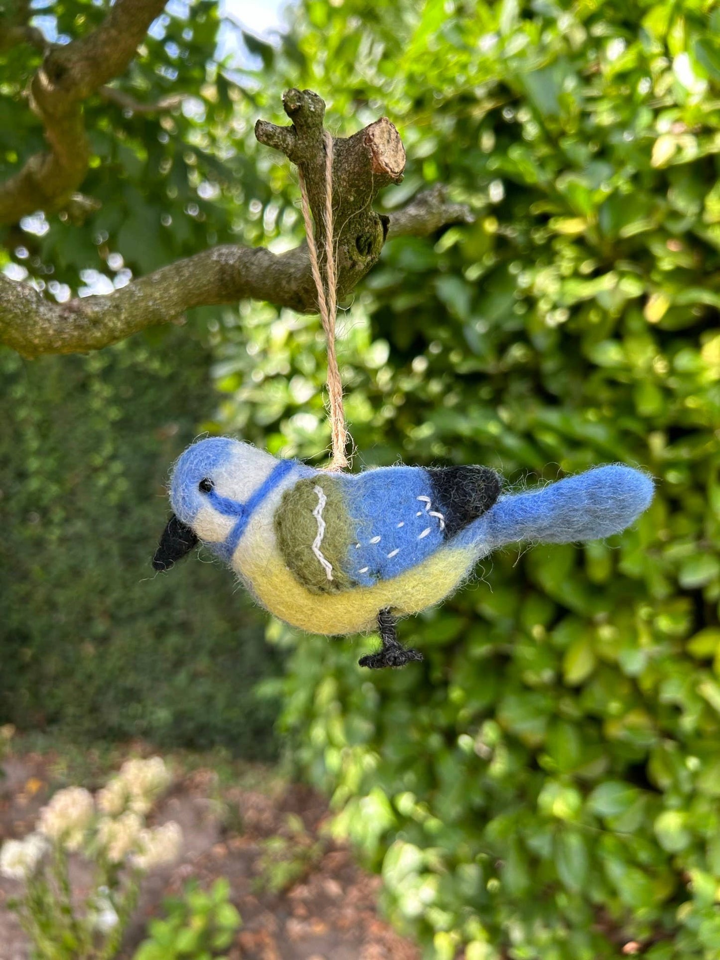 Filzanhänger - Blaumeise