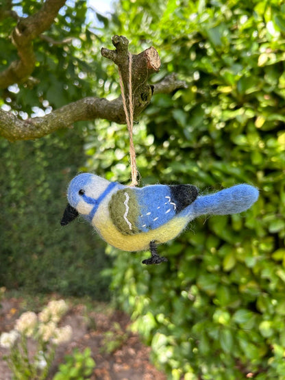 Filzanhänger - Blaumeise