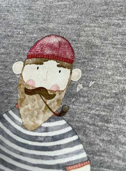 Bügelbild - Seemann