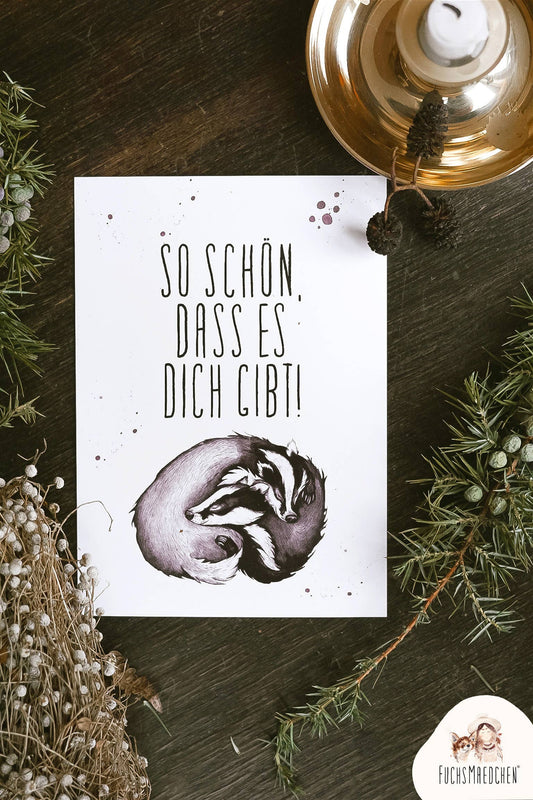 So schön, dass es dich gibt