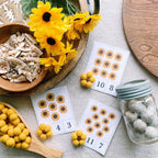 Mini-Sonnenblume aus Filz von Sewing Seeds Play