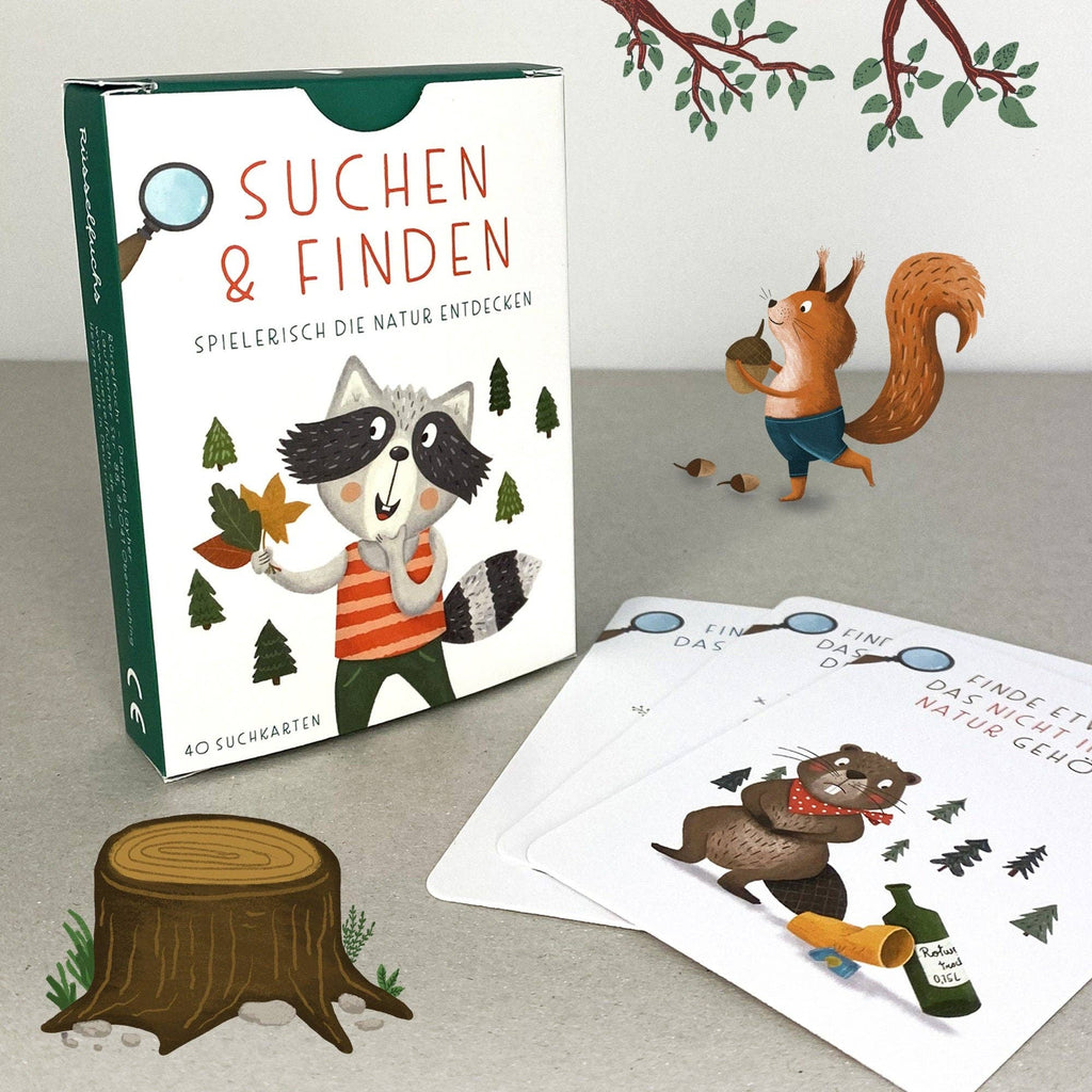 Entdeckerkarten Suchen und Finden für Kinder von Rüsselfuchs