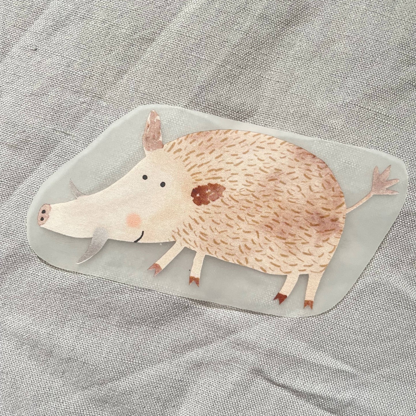 Bügelbild - Wildschwein