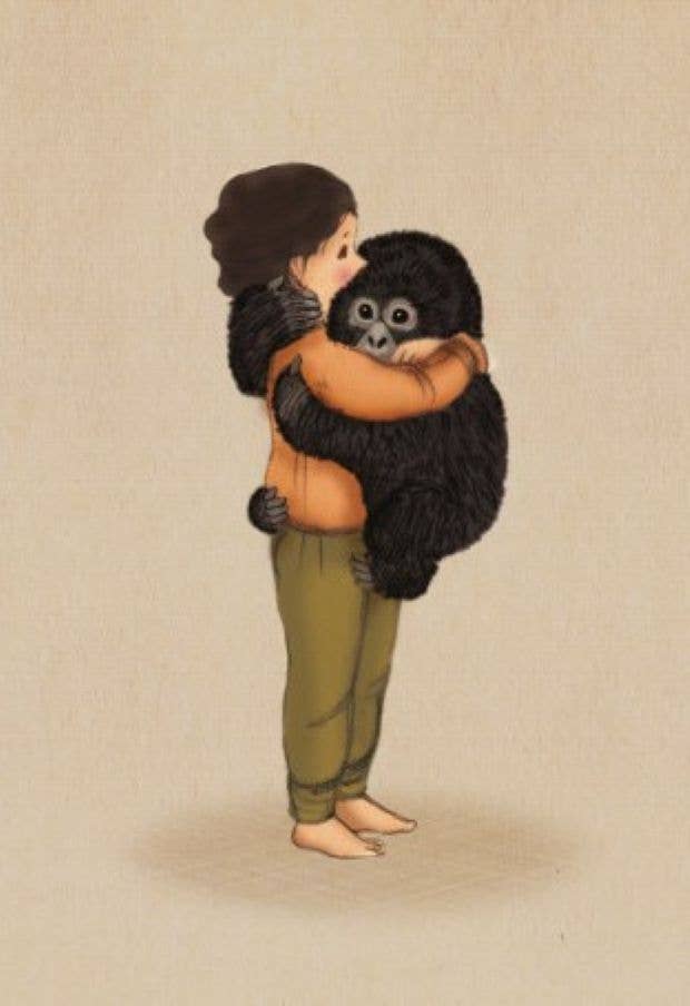 Baby-Gorilla