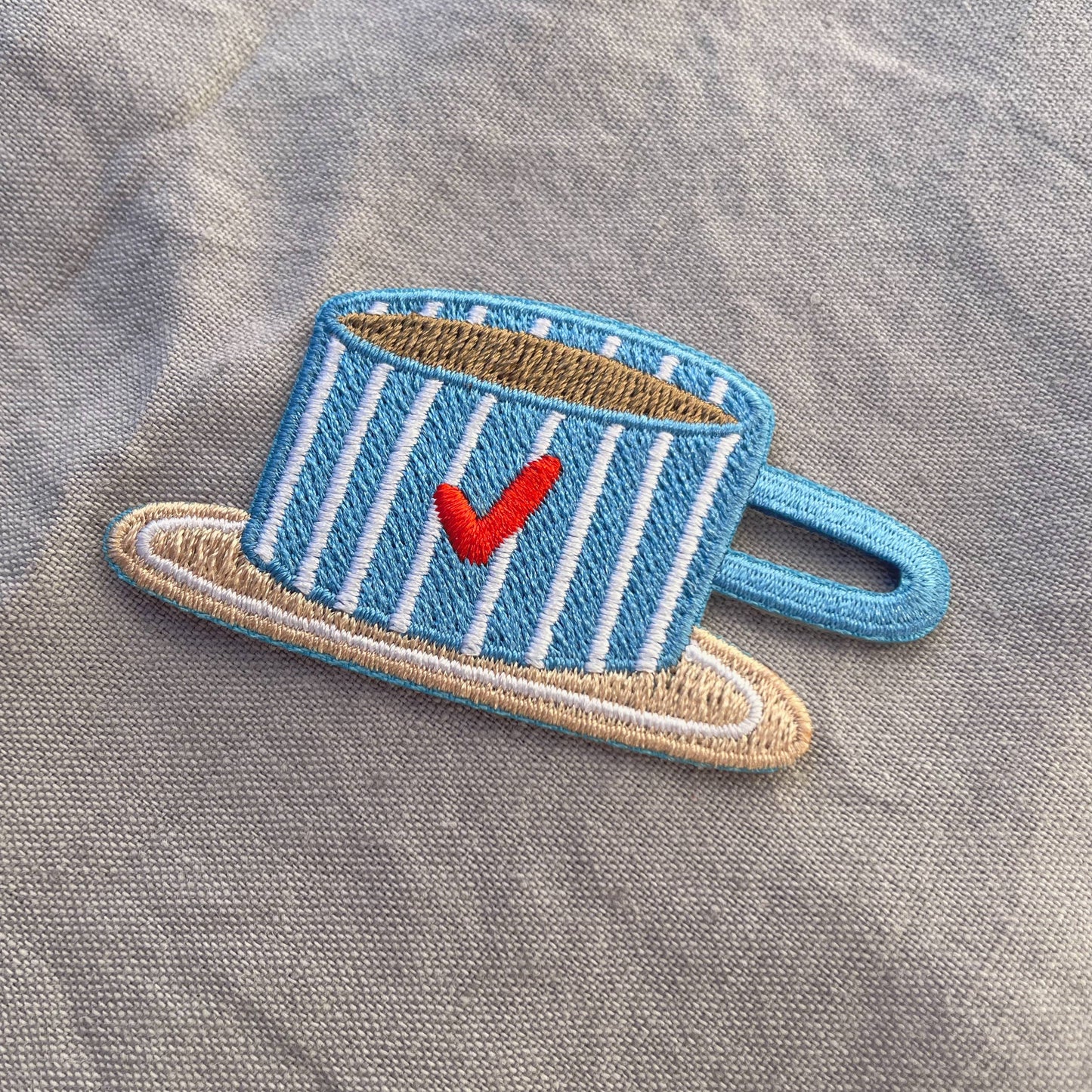 Bügelbild - Kaffeetasse