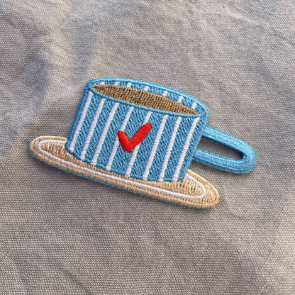 Bügelbild - Kaffeetasse