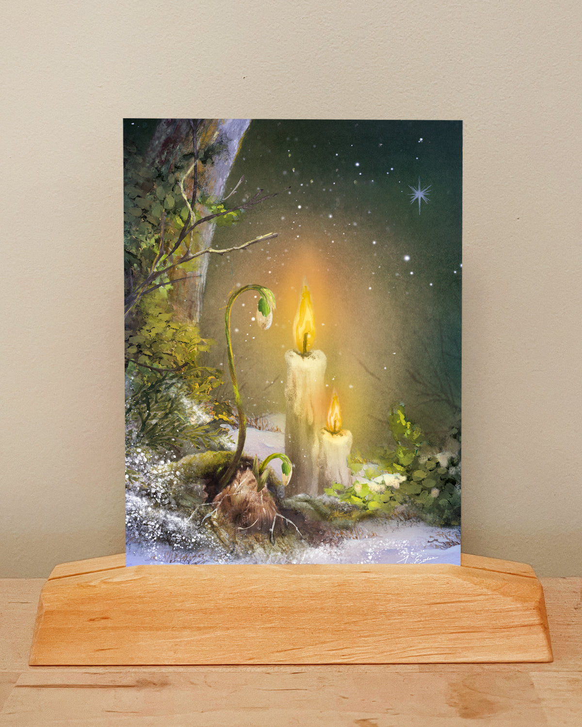 Adventskartenset Ein kleiner Advent von Iris Esther, Ansicht 5