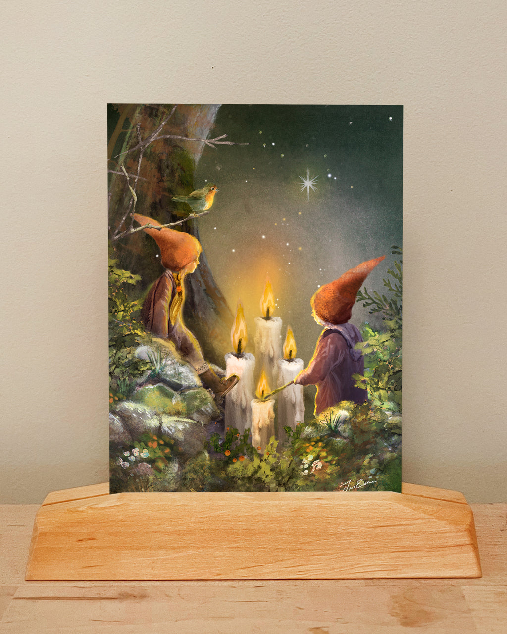 Adventskartenset Ein kleiner Advent von Iris Esther, Ansicht 7