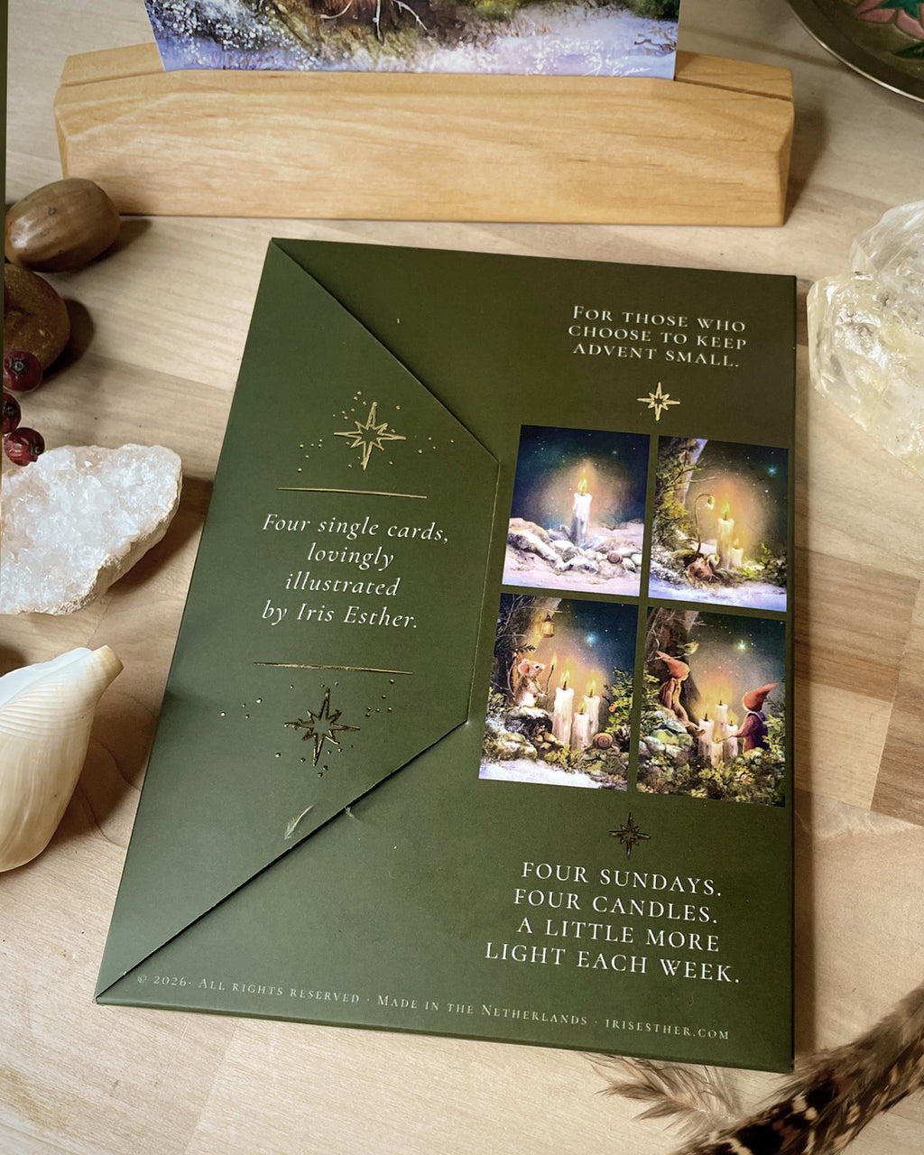 Adventskartenset Ein kleiner Advent von Iris Esther, Ansicht 2