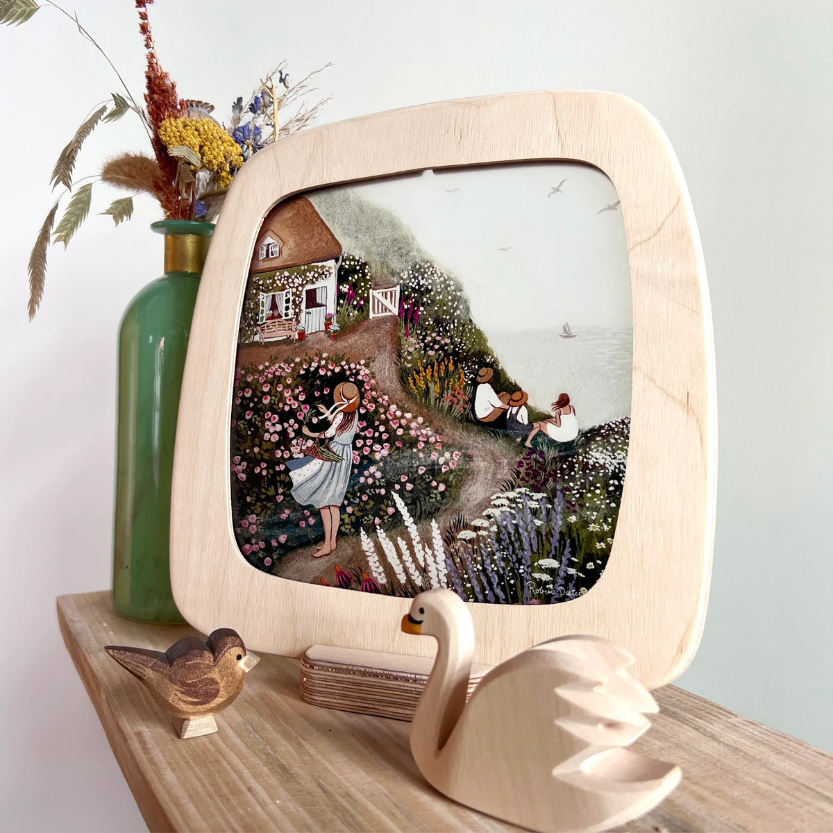 Toverlux Ständer aus Holz für den magischen Rahmen, Ansicht 2
