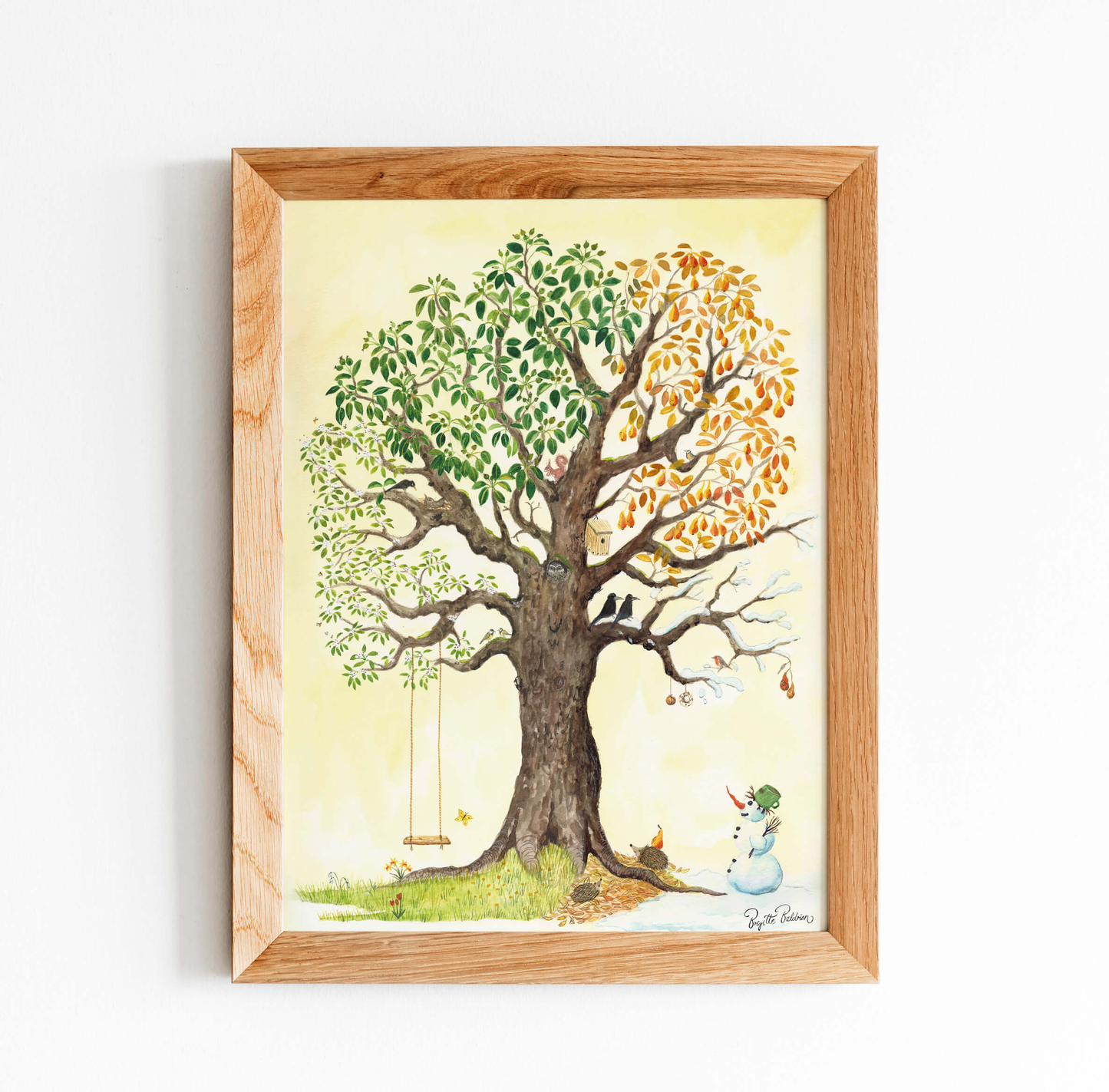 Jahreszeitenbaum - Print