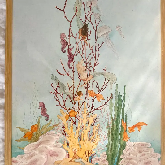 Niedliche Meerestiere 30x40