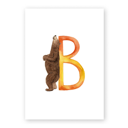 ABC-Karten Set „Natur“