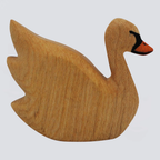Holzfigur Schwan von HolzWald, Foto