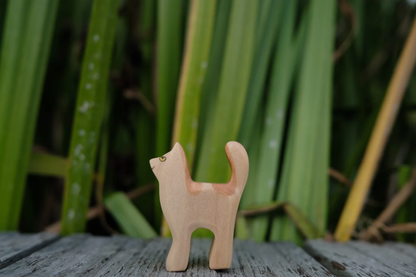 Holzwald Katze klein