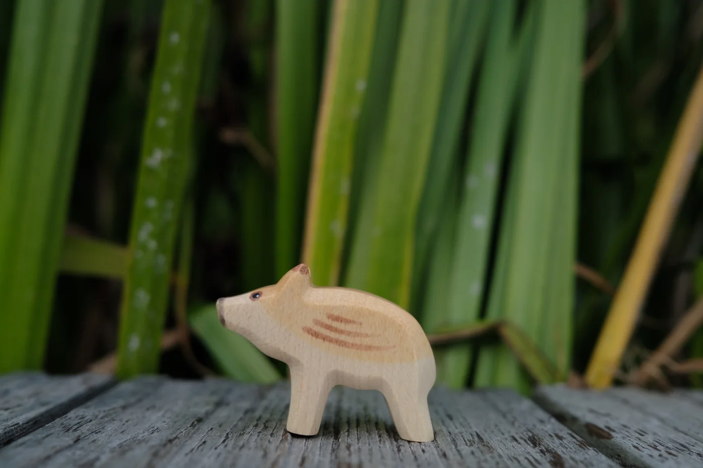 Holzfigur Frischling von HolzWald, Foto