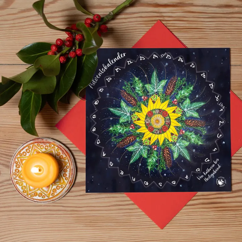 Leuchtender Adventskalender von Sonne Mond und Erde, Ansicht 10
