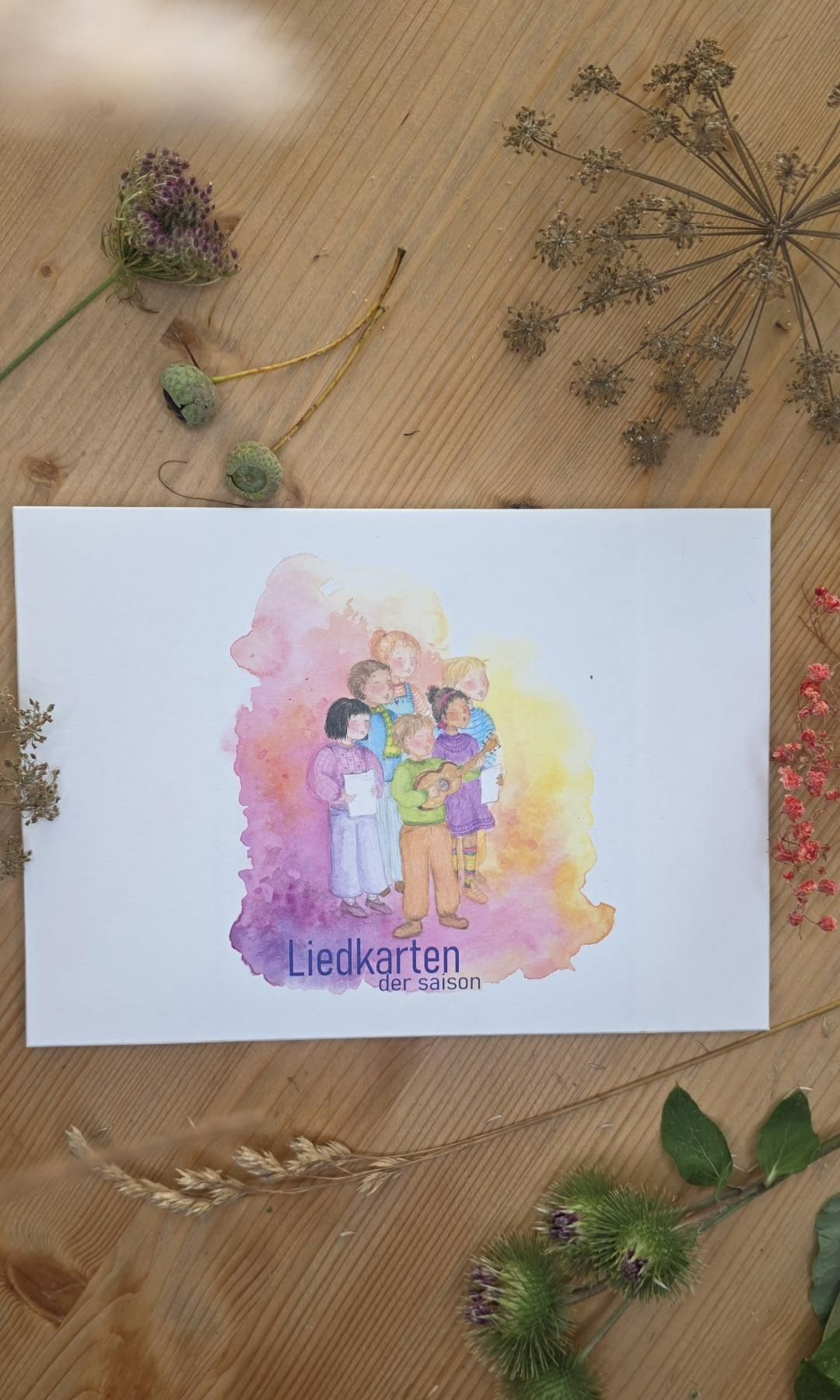 Liedkarten der Saison