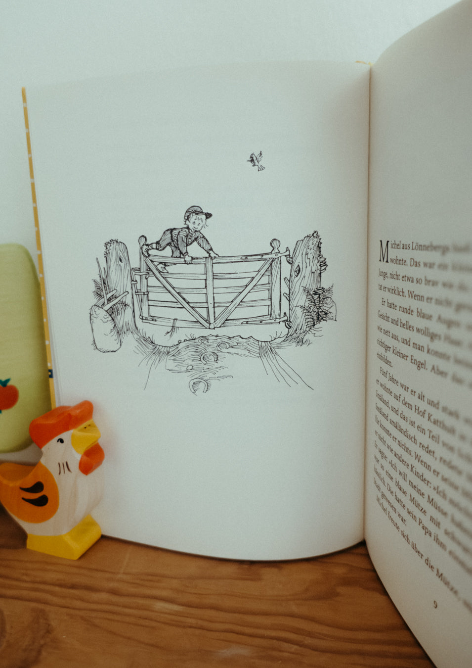Kinderbuch Immer dieser Michel, Blick ins Buch