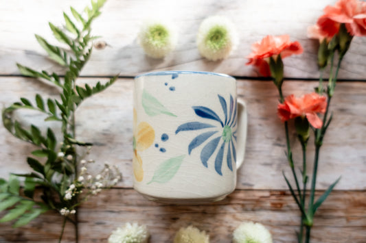 Blumen Tasse