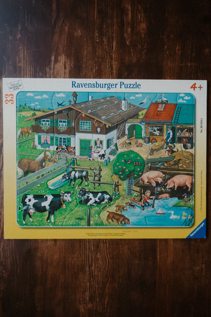 Puzzle "Tierfamilien" Ravensburger