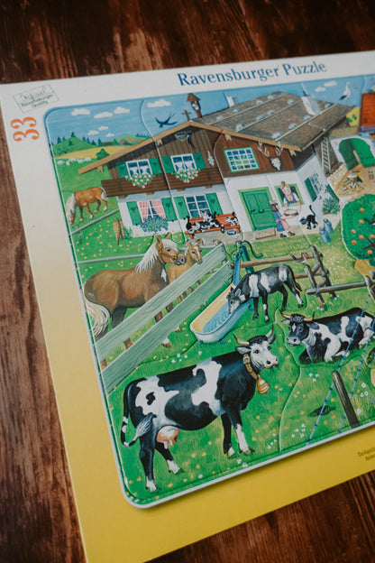 Puzzle "Tierfamilien" Ravensburger