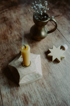 Kerzenhalter Holz, Foto, Ansicht 3