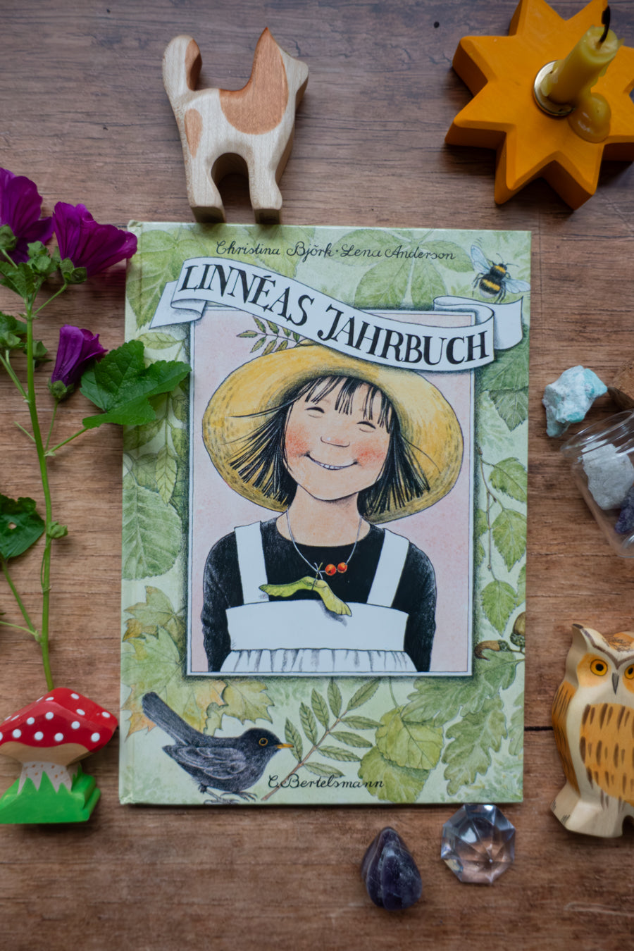 Kinderbuch Linnéas Jahrbuch von Christina Björk und Lena Anderson, Cover