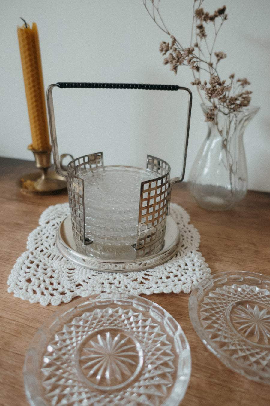 Glas Untersetzer-Set - 2. Chance